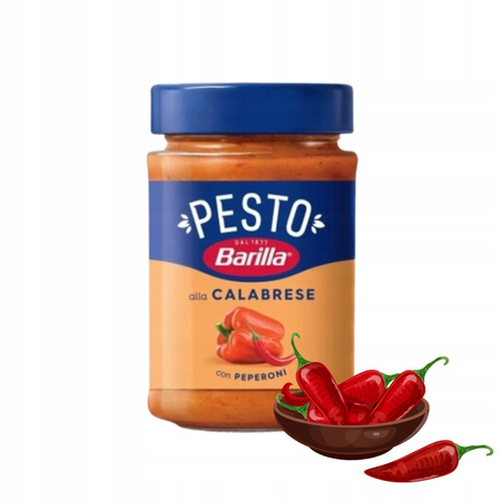 Pesto z papryką i serem Barilla 190 g