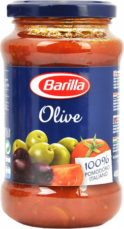 Barilla Olive Sos pomidorowy z oliwkami 400 g Barilla 400 g