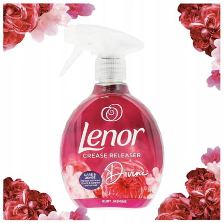 Żelazko w sprayu Lenor Crease Rubin Jaśmin 500 ml UK