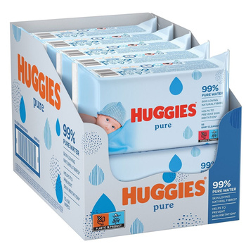 Chusteczki nawilżane HUGGIES Pure 10szt