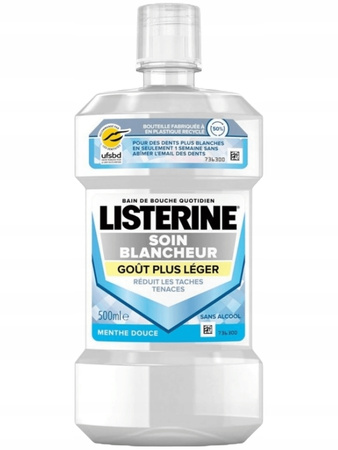 Listerine Soin Blancheur płyn do płukania jamy ustnej 500 ml