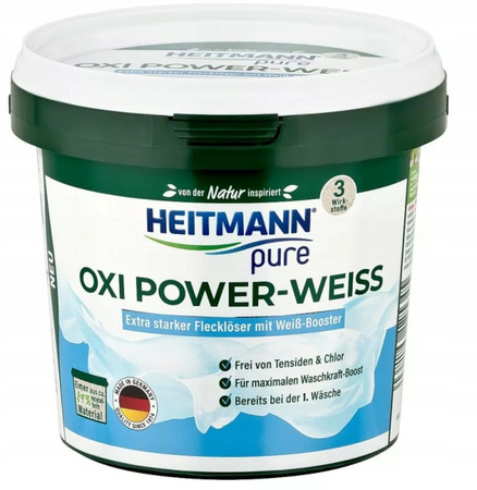 HEITMANN PURE OXI POWER WEISS 500G