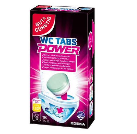 G&G tabletki do czyszczenie WC 0,05l