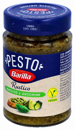 Barilla Pesto Bazylia Cukinia sos do makaronu grzanek 200g włoski