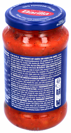 BARILLA Sos Verdure Mediterranee 400g