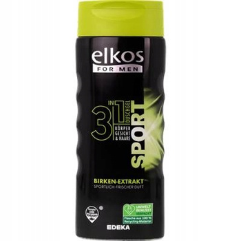 Elkos, Sport, Żel pod prysznic, 300ml