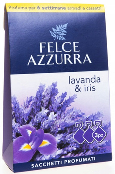 Felce Azzurra Odświeżacz powietrza lawenda & iris saszetka zawieszka