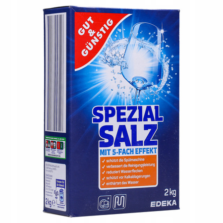 Sól do zmywarki gruboziarnista Gut&Gunstig 2 kg