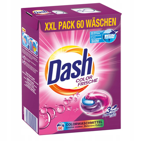 Kapsułki do prania DASH Color Frische 60 szt.