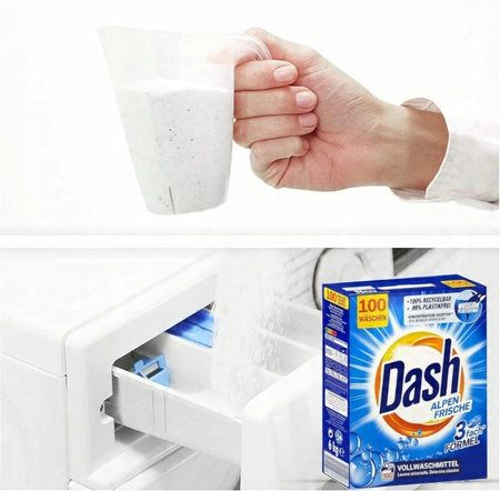 Dash proszek do prania białego 6 kg