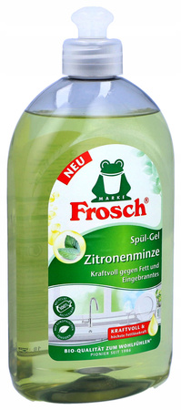 Płyn do Mycia Naczyń Frosch Mięta Cytrynowa 500ml