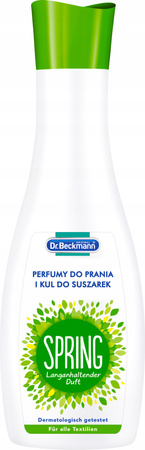 Perfumy do prania ubrań i kul do suszarek Dr. Beckmann Spring 250 ml