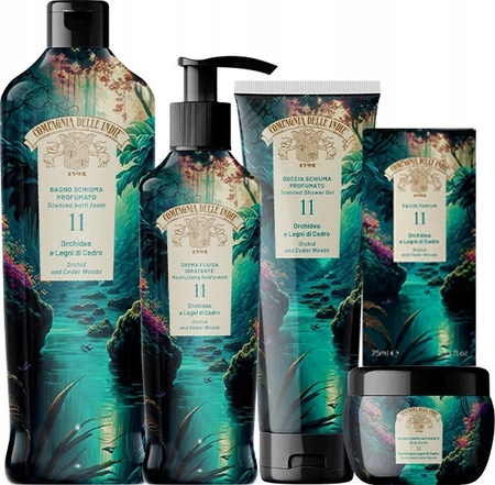 Compagnia Delle Indie Mydło w płynie Orchidea i Drzewo Cedrowe 300 ml