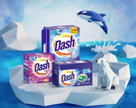 Dash proszek do prania kolorów 6 kg