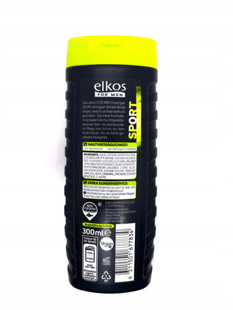 Elkos, Sport, Żel pod prysznic, 300ml