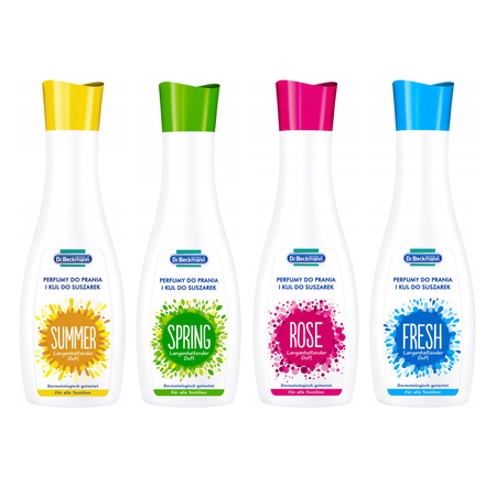 Dr.Beckmann Perfumy do prania i kul do suszarek Mix zapachów 4x250ml