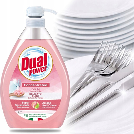 Płyn do mycia naczyń Dual Power kwiatowy 1 l