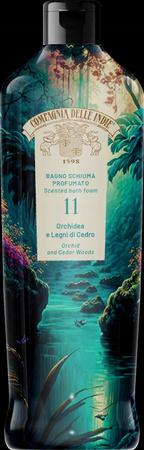 Compagnia Delle Indie Płyn do kąpieli Orchidea i Drzewo Cedrowe 500 ml