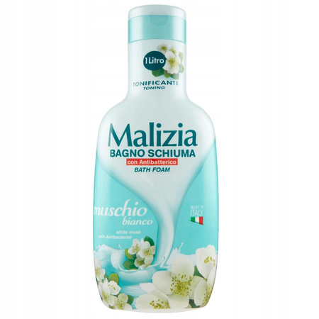 Malizia Muschio Bianco płyn do kąpieli 1000 ml