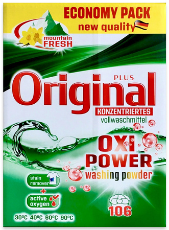 Proszek do prania uniwersalny marki "Original" 8 kg