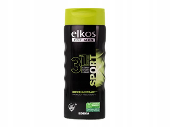 Elkos Men 3w1 Sport Żel pod prysznic 400 ml