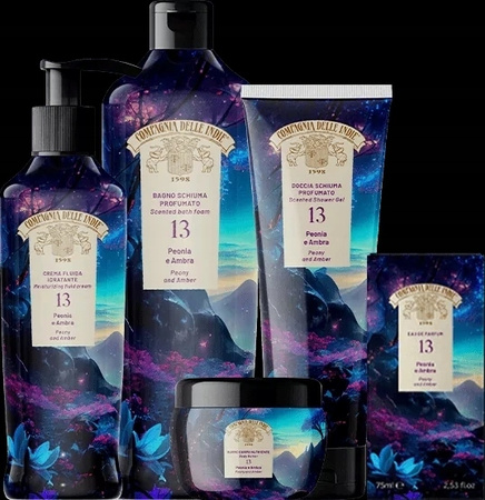 Compagnia Delle Indie Płyn do kąpieli Piwonia i Ambra 500 ml