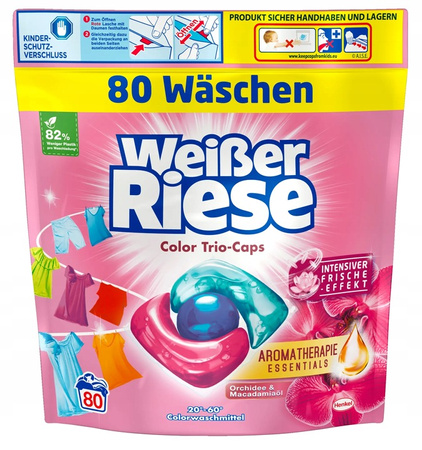 Kapsułki do prania Weiber Riese Color 80 szt.DE
