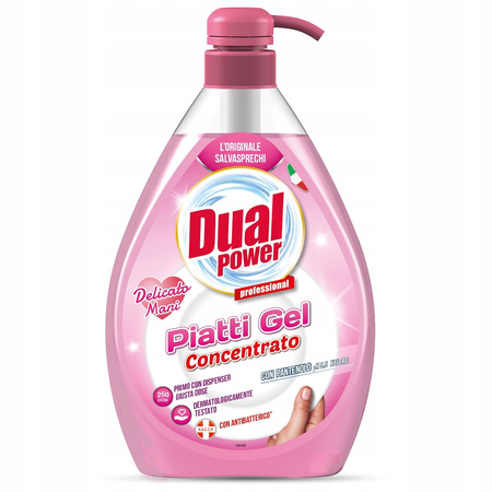 Płyn do mycia naczyń Dual Power kwiatowy 1 l