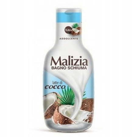 Malizia Latte di Cocco 1000ml płyn do kąpieli