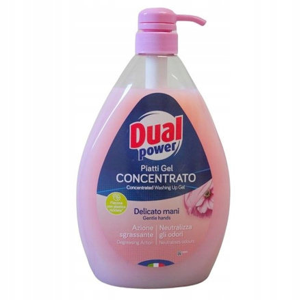 Płyn do mycia naczyń Dual Power kwiatowy 1 l