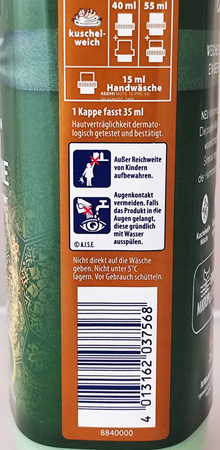 Kuschelweich Emotions Zielony płyn do płukania 38p/ 1L