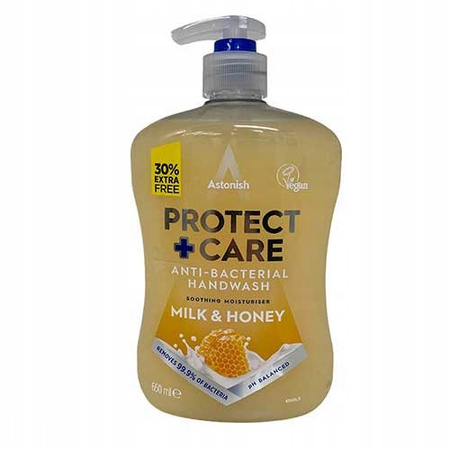 Mydło w płynie Astonish Mleko Miód 0,65l
