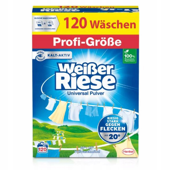 Proszek do prania uniwersalne Weisser Riese 6 kg z NIEMIEC