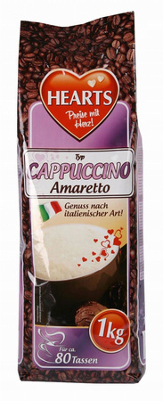 Kawa cappuccino Hearts Amaretto 1 kg