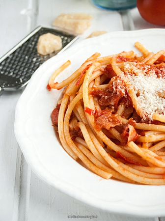 Barilla Amatriciana 300g włoski sos pomidorowy z boczkiem do makaronu