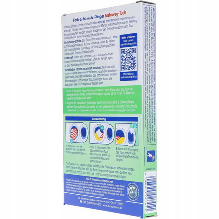 Chusteczki do prania wyłapujące kolor Dr. Beckmann 1 szt.