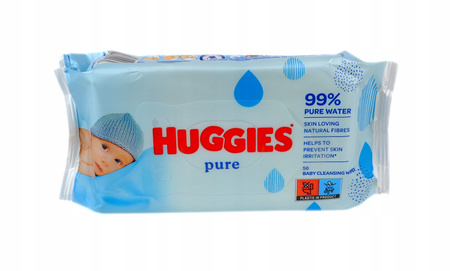 Chusteczki nawilżane HUGGIES Pure 10szt