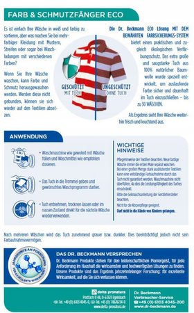 Chusteczki do prania wyłapujące kolor Dr. Beckmann 1 szt.