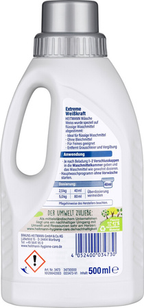 HEITMANN Wasche Weis Wybielacz w płynie 500ml