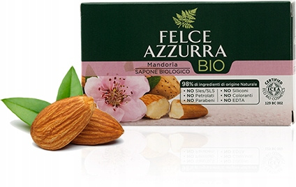Felce Azzurra mydło w kostce migdałowe Bio 125 g