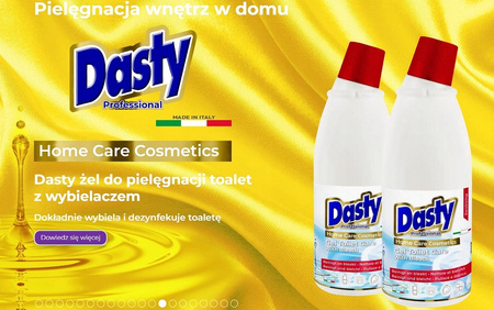 Dasty WC Bleach Gel Toilet Care Professional 750ml IT