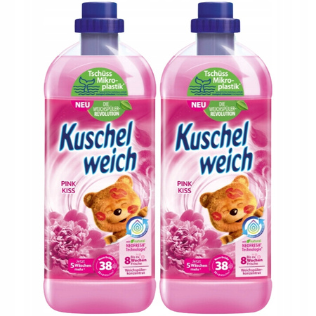 Płyn do płukania Kuschelweich Pink Kiss 1 l 38 prań