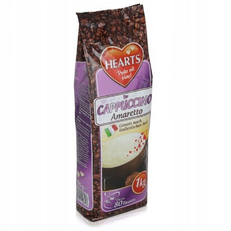 Kawa cappuccino Hearts Amaretto 1 kg