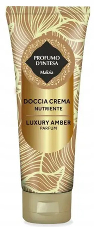 MALIZIA DOCCIA CREMA LUXURY AMBER KREMOWY ŻEL POD PRYSZNIC