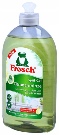 Płyn do Mycia Naczyń Frosch Mięta Cytrynowa 500ml