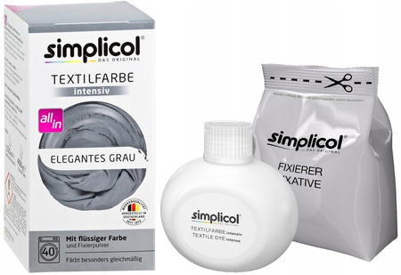 Barwnik w płynie Simplicol szary Niemiecki Oryginalny