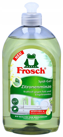 Płyn do Mycia Naczyń Frosch Mięta Cytrynowa 500ml
