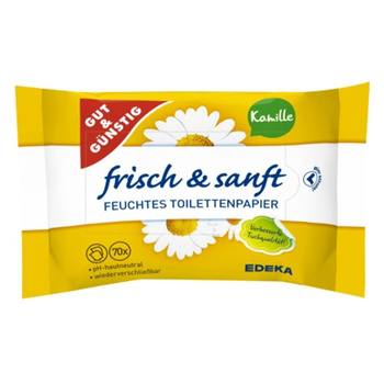 Papier nawilżony zapachowy Gut&Gunstig 70 szt.