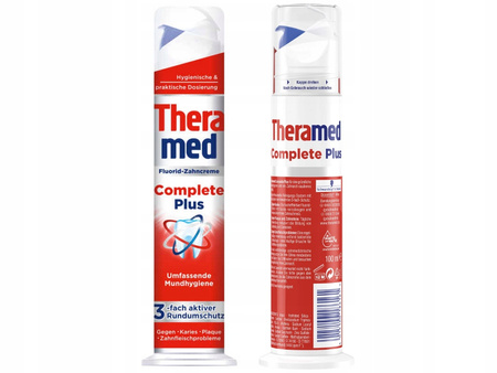 Theramed Complete Plus Pasta do Zębów z Fluorem Potrójna Ochrona 100ml