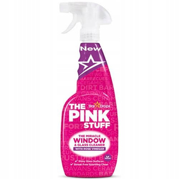 Star Drops Pink Stuff Window & Glass Cleaner - płyn do mycia szyb i luster